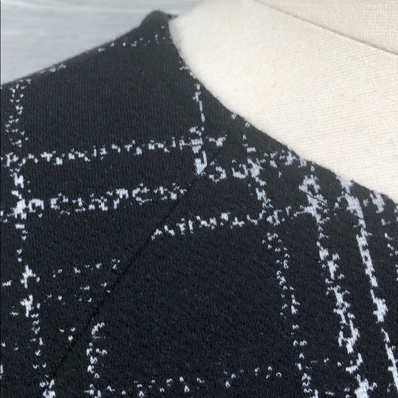 W5 Plaid Womens Crop Sleeve Top Shirt Career - Picture 6 of 10